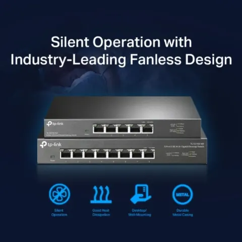 TL-SG108-M2 Switch Để Bàn 8-Cổng 2.5G 2