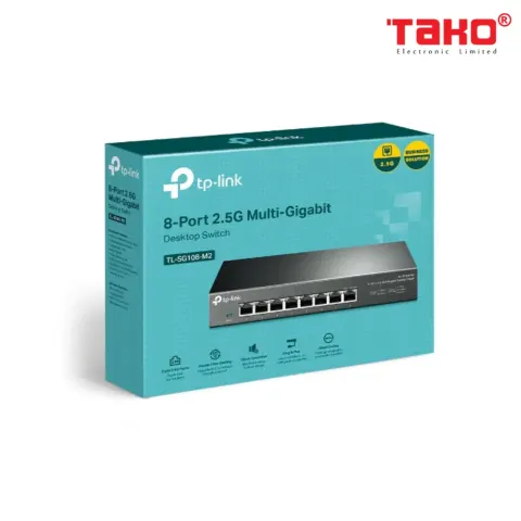 TL-SG108-M2 Switch Để Bàn 8-Cổng 2.5G 6
