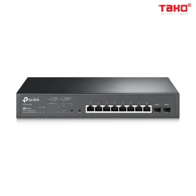 TL-SG2210MP Bộ chuyển mạch PoE thông minh 10 cổng Gigabit JetStream với 8 cổng PoE + 1