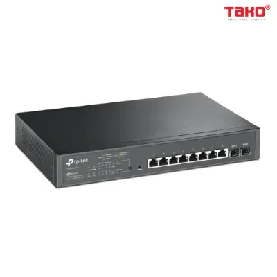 TL-SG2210MP Bộ chuyển mạch PoE thông minh 10 cổng Gigabit JetStream với 8 cổng PoE + 2