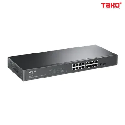 TL-SG2218 Switch Smart JetStream 16-Cổng Gigabit với 2 khe cắm SFP 3