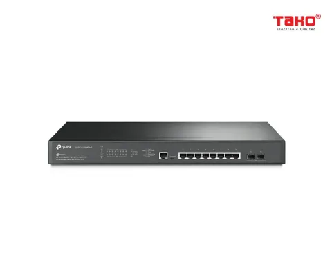 TL-SG3210XHP-M2 JetStream 8 cổng 2.5GBASE-T và 2 cổng 10GE SFP+ L2+ Managed Switch với 8 cổng PoE+ 1