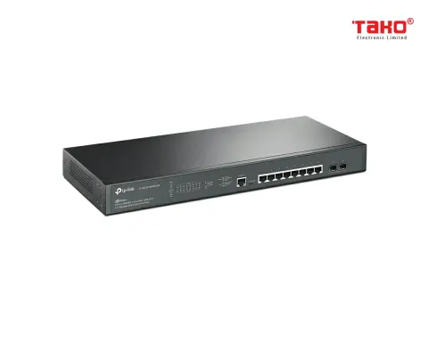 TL-SG3210XHP-M2 JetStream 8 cổng 2.5GBASE-T và 2 cổng 10GE SFP+ L2+ Managed Switch với 8 cổng PoE+ 2