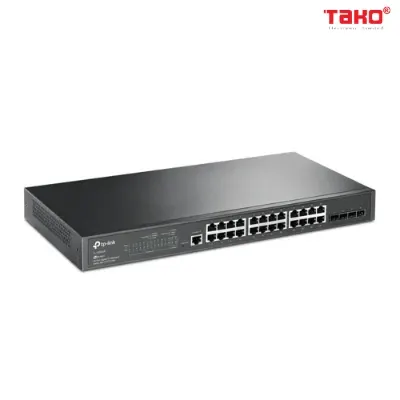 TL-SG3428 Bộ chuyển mạch được quản lý JetStream 24 cổng Gigabit L2 với 4 khe cắm SFP 2