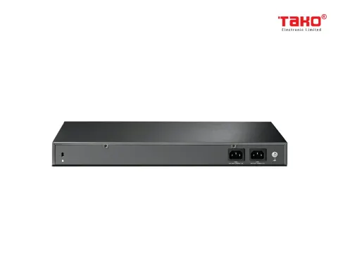 TL-SG3428XF Switch quản lý 24 cổng SFP L2+ JetStream với 4 khe cắm 10GE SFP+ 2