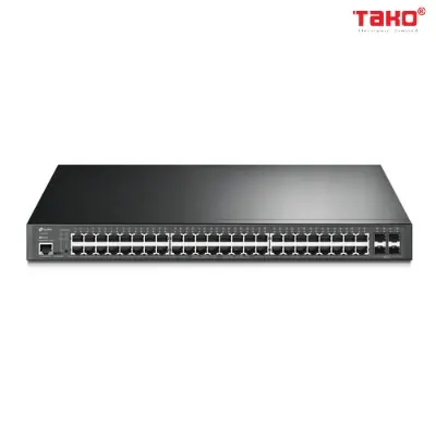 TL-SG3452P JetStream 52-Port Gigabit L2 + Managed Switch với 48-Port PoE + 1
