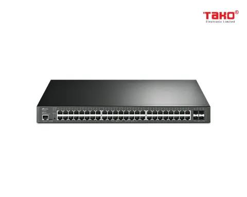TL-SG3452XP Switch Quản Lý L2+, JetStream 48-Cổng Gigabit và 4 Cổng 10GE SFP+ với 48 Cổng PoE+ 2