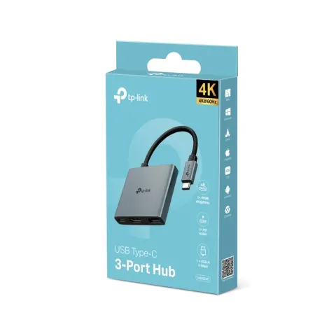 UH3020C Hub USB Type-C 3 Cổng 10
