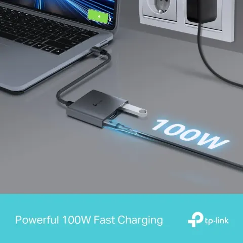 UH3020C Hub USB Type-C 3 Cổng 6