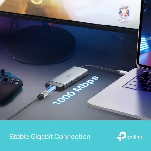 UH6120C Hub USB Type-C 6 Cổng 8