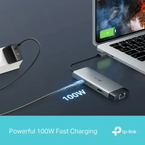 UH6120C Hub USB Type-C 6 Cổng 9