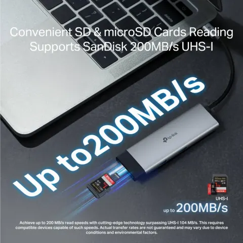 UH7020C Hub USB Type-C 7 cổng 11