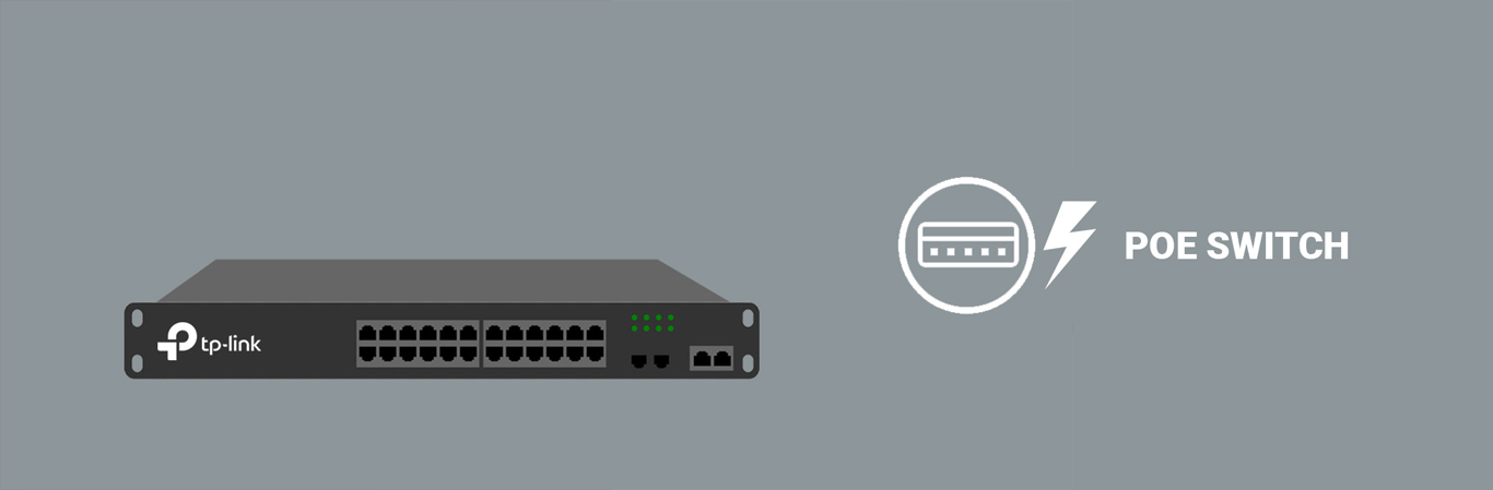 POE Switch/PoE Adapter - Cấp điện qua cổng Lan