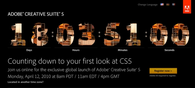 Adobe sẽ giới thiệu bộ CS5 dành cho Mac trong tháng 4