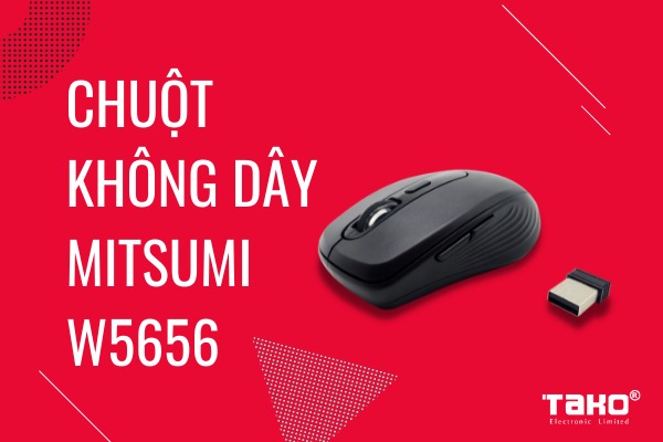 Trên tay chuột không dây Mitsumi W5656 - Mẫu mới sang xịn