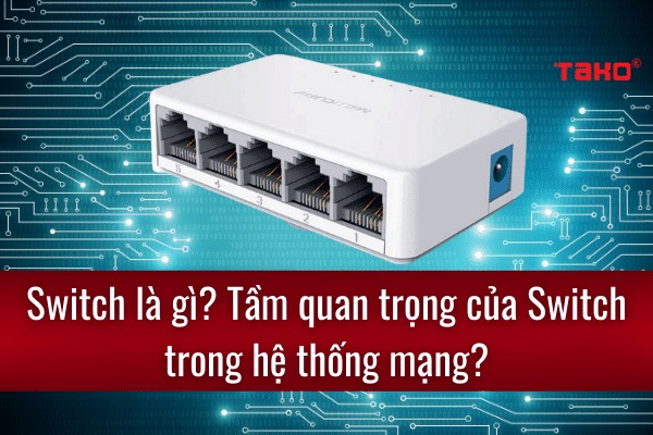 Switch là gì? Tầm quan trọng của Switch trong hệ thống mạng?