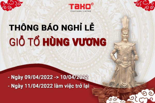 THÔNG BÁO NGHỈ LỄ GIỖ TỔ HÙNG VƯƠNG