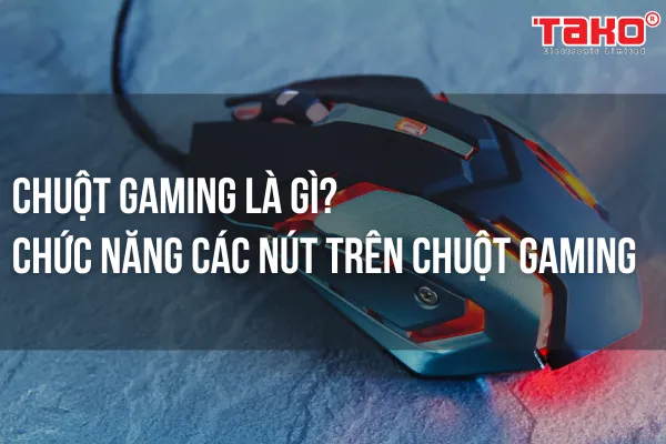 Chuột gaming là gì? Chức năng các nút trên chuột gaming