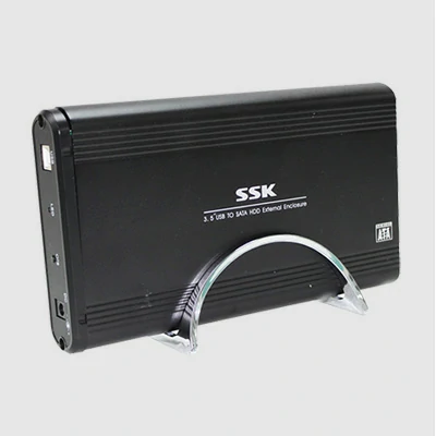 SHE056 SSK HDD BOX 3.5” SATA VỎ NHÔM - có giá đỡ