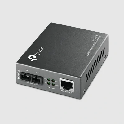 MC210CS Bộ chuyển đổi quang điện Single-Mode Gigabit