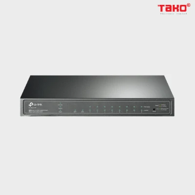 TL-SG2210P Switch Smart JetStream 10 cổng Gigabit với 8 cổng PoE+