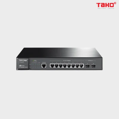 TL-SG3210 Bộ quản lý chia tín hiệu JetStream 8 cổng Gigabit L2 với 2 khe cắm SFP