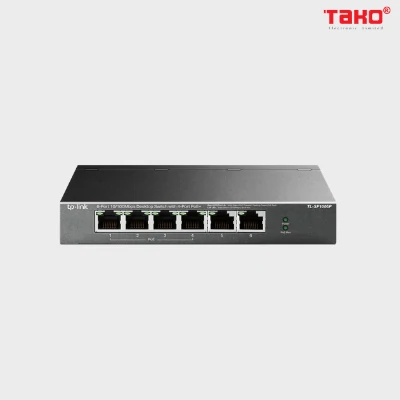 TL-SF1006P Switch Để Bàn 6 Cổng 10/100Mbps với 4 Cổng PoE+