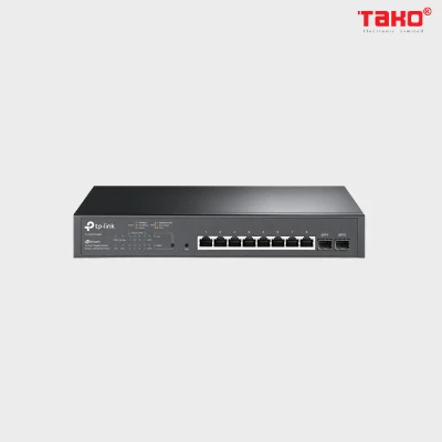 TL-SG2210MP Bộ chuyển mạch PoE thông minh 10 cổng Gigabit JetStream với 8 cổng PoE +