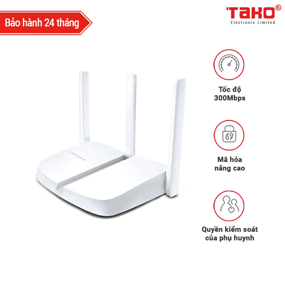 MW305R Router Wi-Fi chuẩn N tốc độ 300Mbps