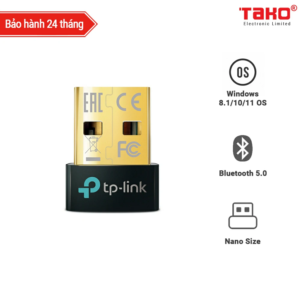 UB500 Bộ Chuyển Đổi USB Nano Bluetooth 5.0