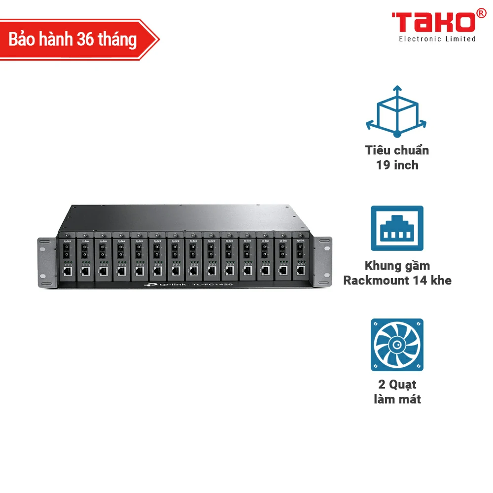 TL-FC1420 14-Slot Rackmount Chassis