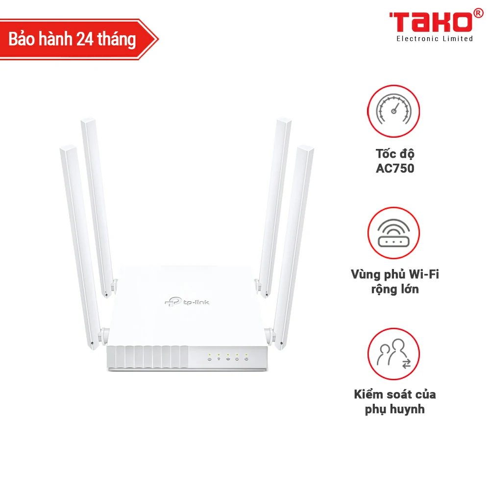 Archer C24 Router Wi-Fi Băng Tần Kép Tp-Link