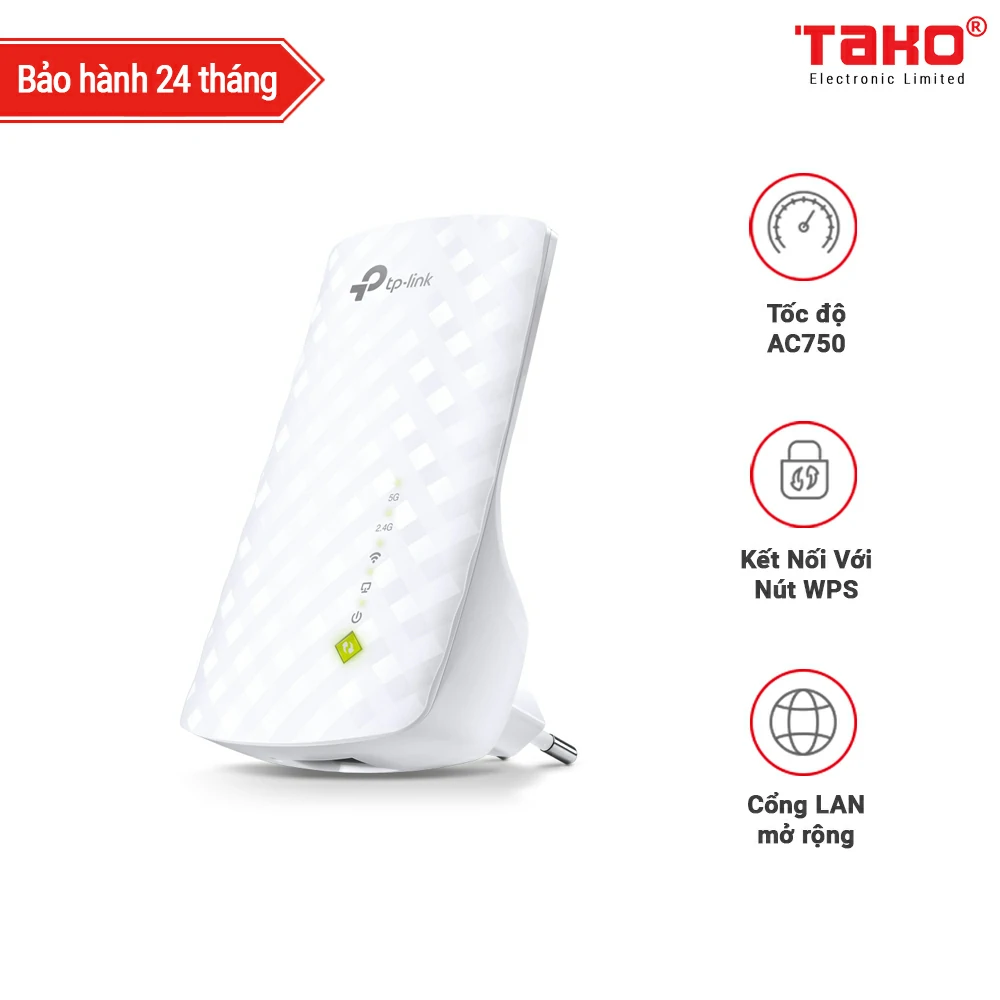 RE200 Bộ mở rộng sóng Wi-Fi AC750