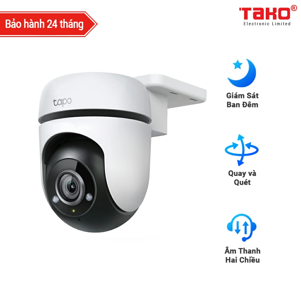 Tapo C500 Camera Wi-Fi An Ninh Quay/Quét Ngoài Trời