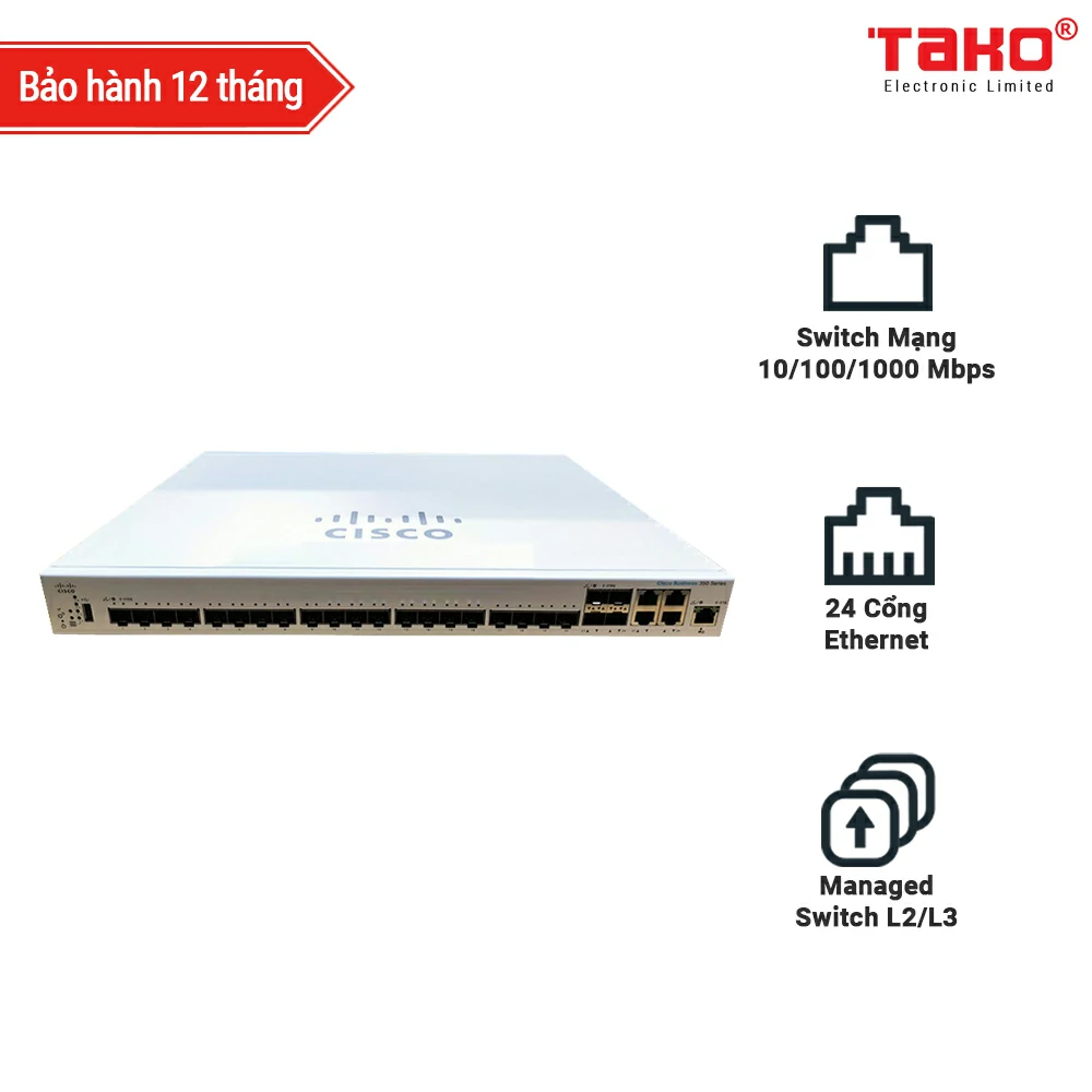 Cisco Business CBS350-24XS-EU Managed Switch