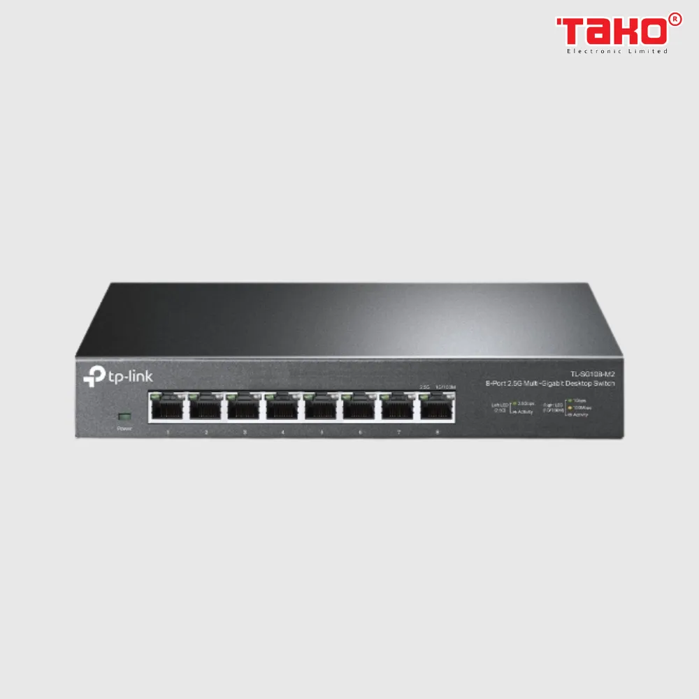 TL-SG108-M2 Switch Để Bàn 8-Cổng 2.5G