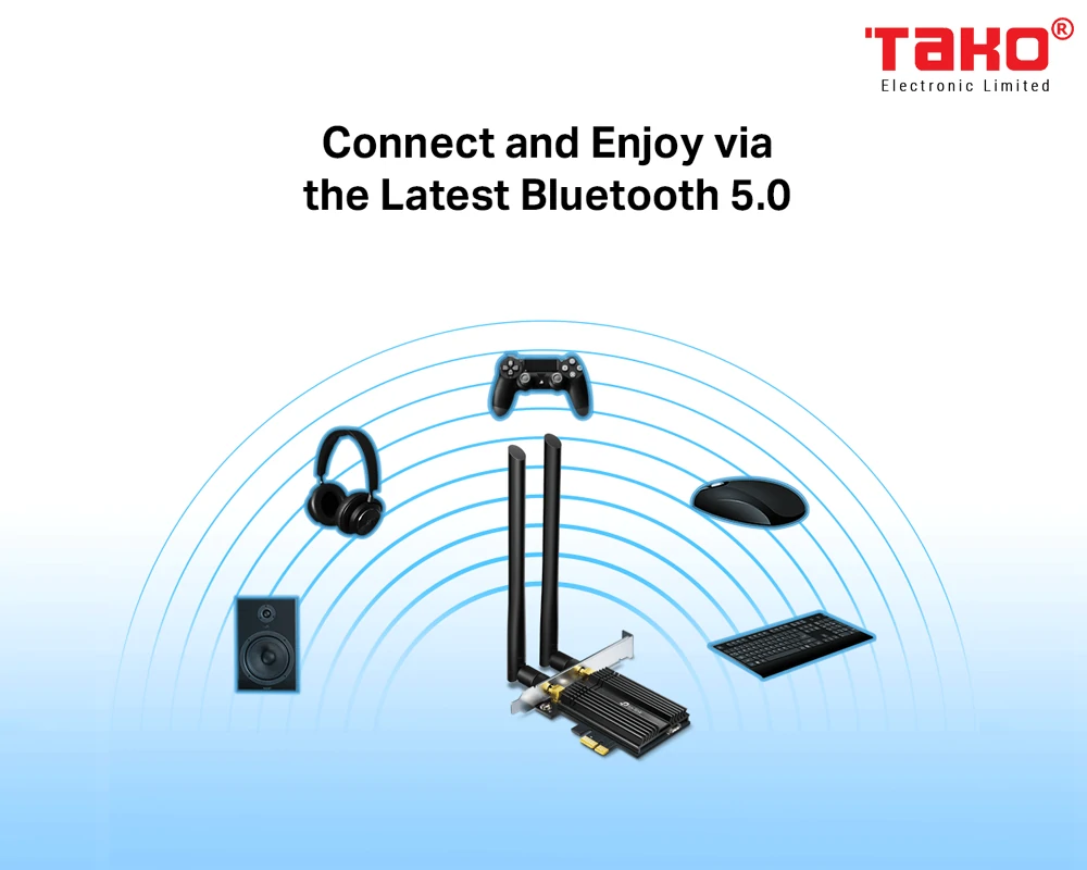 ARCHER TX50E Bộ chuyển đổi PCIe AX3000 WiFi 6 Bluetooth 5.0 8