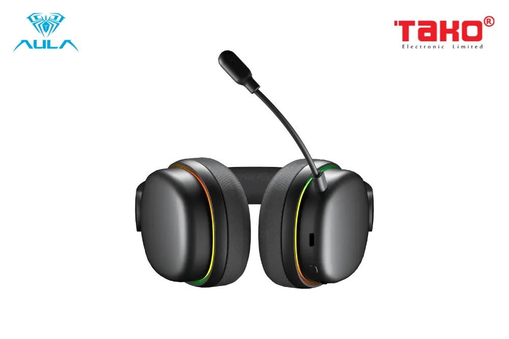 AULA G7 PRO (5323) TAI NGHE GAMING 3 MODE (Phiên bản màu Đen) 2
