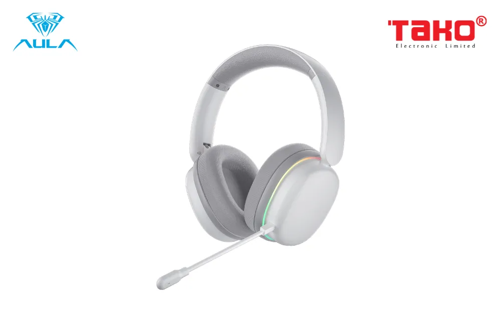 AULA G7 PRO (5330) TAI NGHE GAMING 3 MODE (Phiên bản Màu Trắng) 2