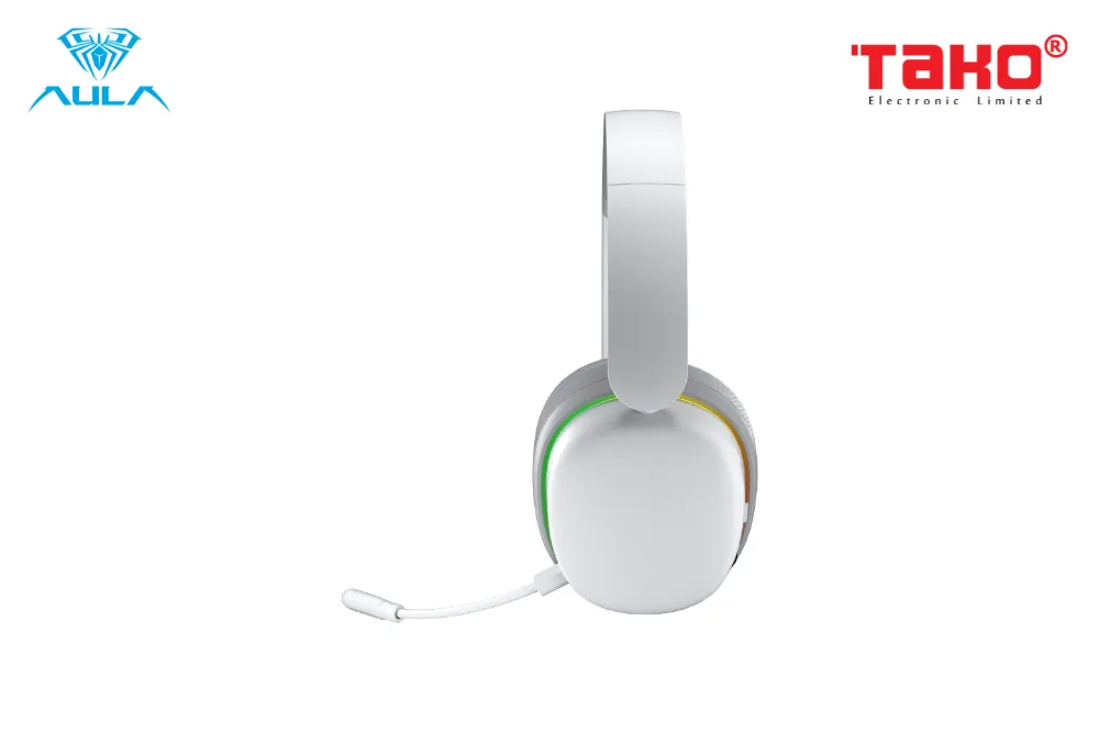 AULA G7 PRO (5330) TAI NGHE GAMING 3 MODE (Phiên bản Màu Trắng) 4