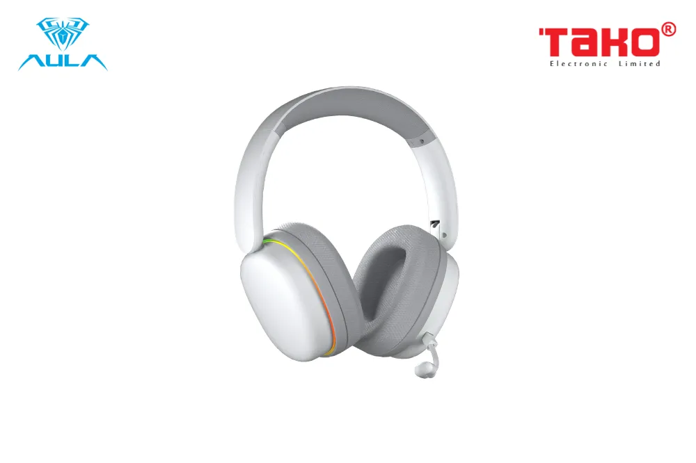 AULA G7 PRO (5330) TAI NGHE GAMING 3 MODE (Phiên bản Màu Trắng) 5