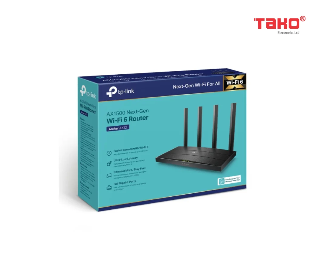 AX1500 Wi-Fi 6 Router 6