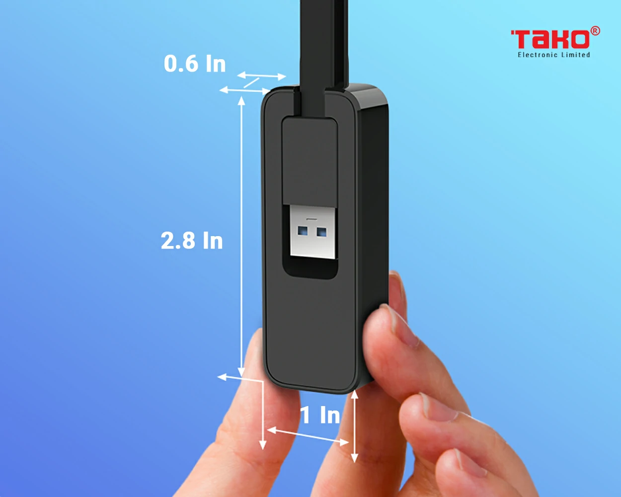 Bộ chuyển đổi mạng UE306 USB 3.0 sang Gigabit Ethernet 11