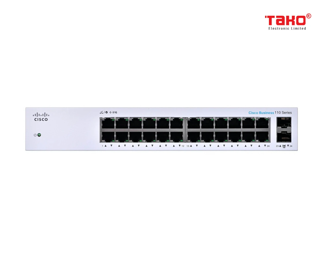 Cisco Business CBS110-24T Unmanaged Switch 24 Cổng Ethernet 1