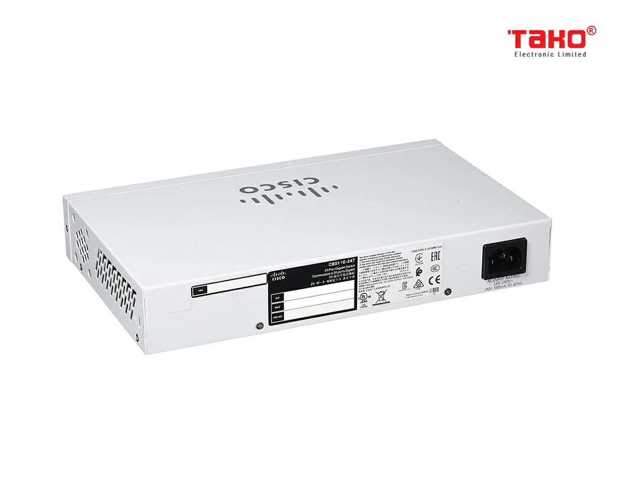 Cisco Business CBS110-24T Unmanaged Switch 24 Cổng Ethernet 4