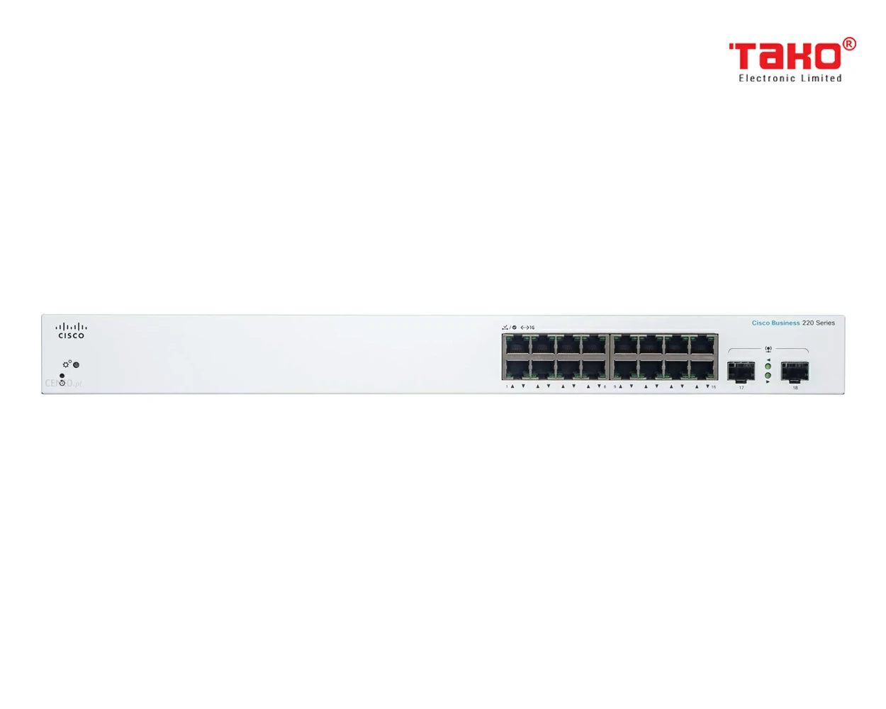 Cisco Business CBS220-16T-2G managed Switch L2/L3 16 Cổng Ethernet 6
