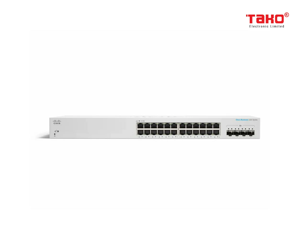 Cisco Business CBS220-24T-4G managed Switch L2/L3 Cổng 24 x 10/100/1000Mbps + khe cắm SFP 4 x 1Gbps 2