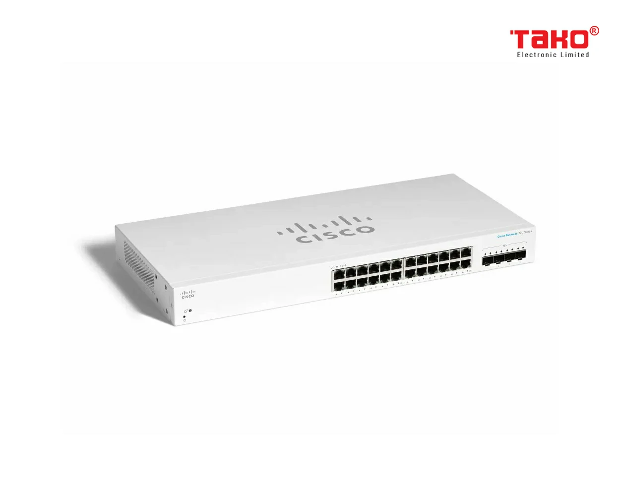 Cisco Business CBS220-24T-4G managed Switch L2/L3 Cổng 24 x 10/100/1000Mbps + khe cắm SFP 4 x 1Gbps 3