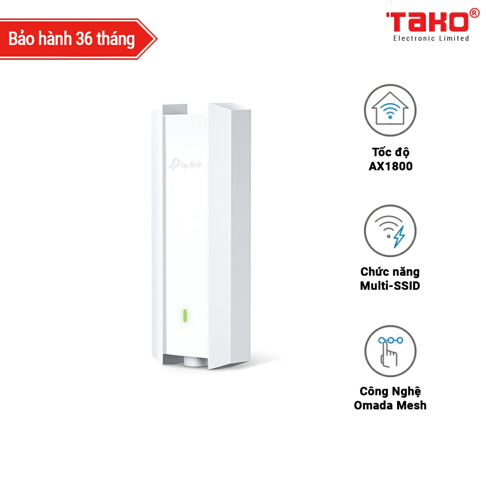 EAP610-Outdoor Access Point Trong Nhà/ Ngoài Trời WiFi 6 AX1800