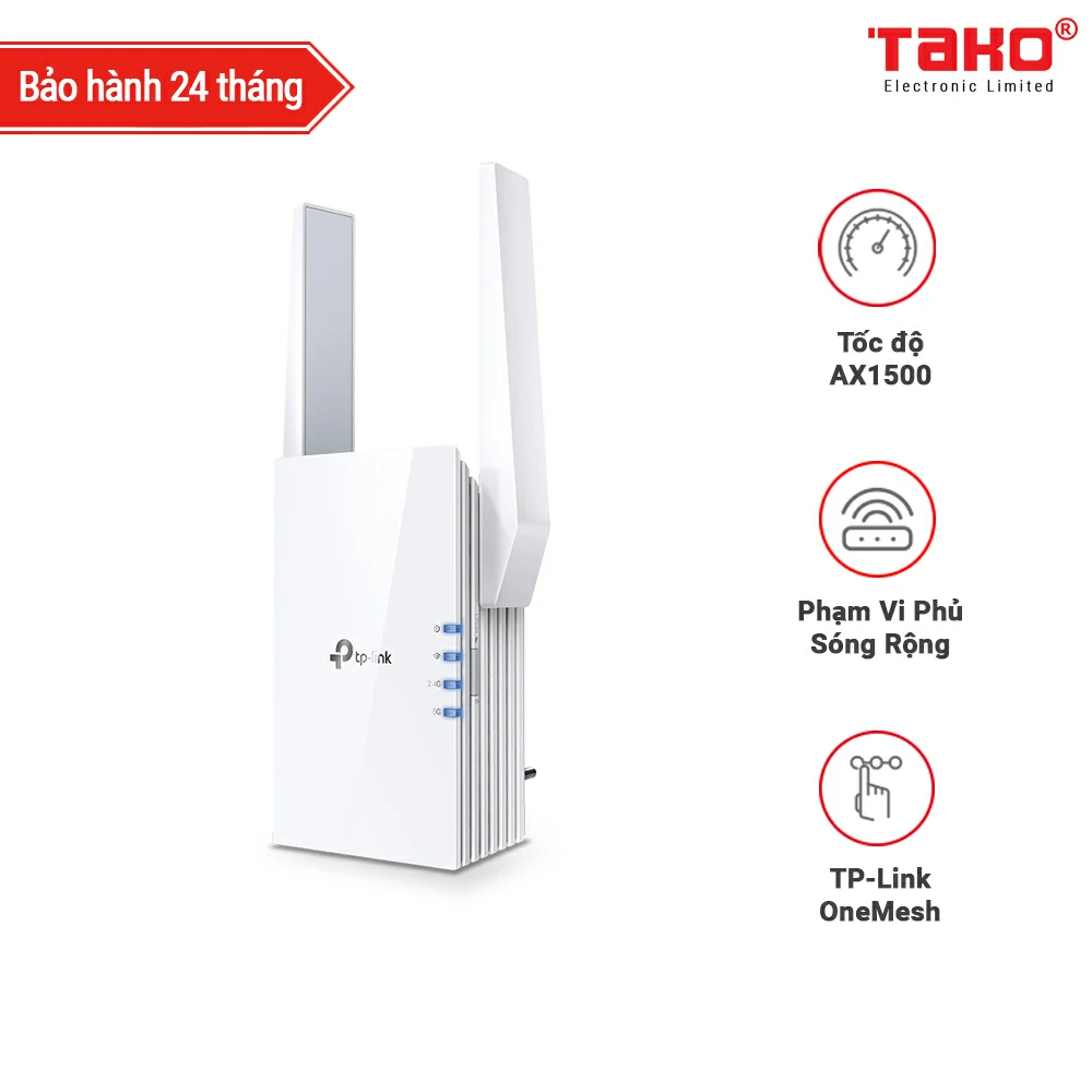 RE505X Bộ Mở Rộng Sóng Wi-Fi AX1500